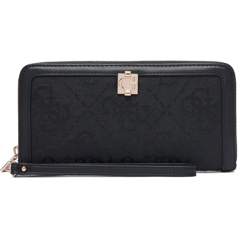 Geldbörse Guess Audrey Logo Slg SWJG97 55146 Schwarz
