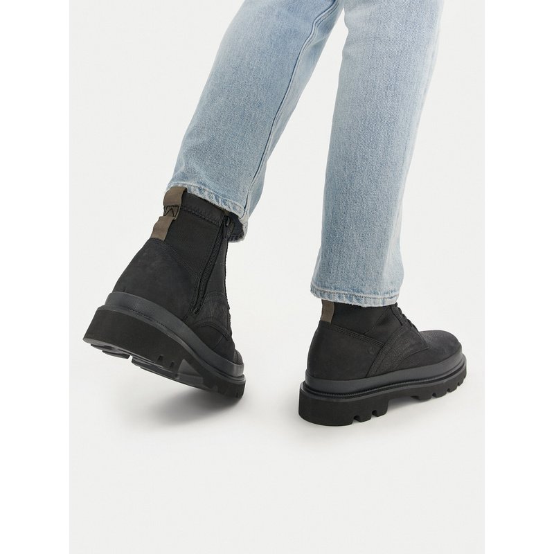 Schnürstiefeletten Clarks Badell Hi 261734227 Schwarz