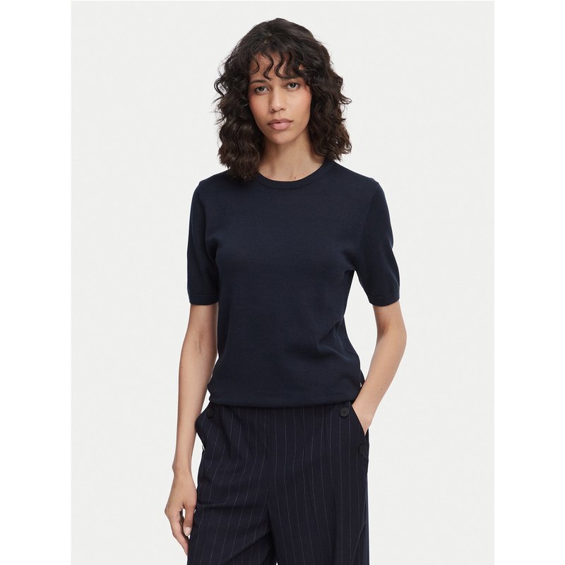 Beverly Hills Polo Club Bluse P-SS26W-M6564-0298 Dunkelblau Regular Fit