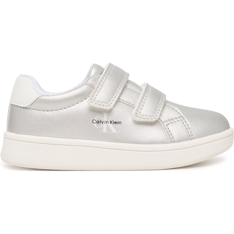 Sneakers Calvin Klein Low Cut Velcro V1A9-83205-0376 M Silberfarben