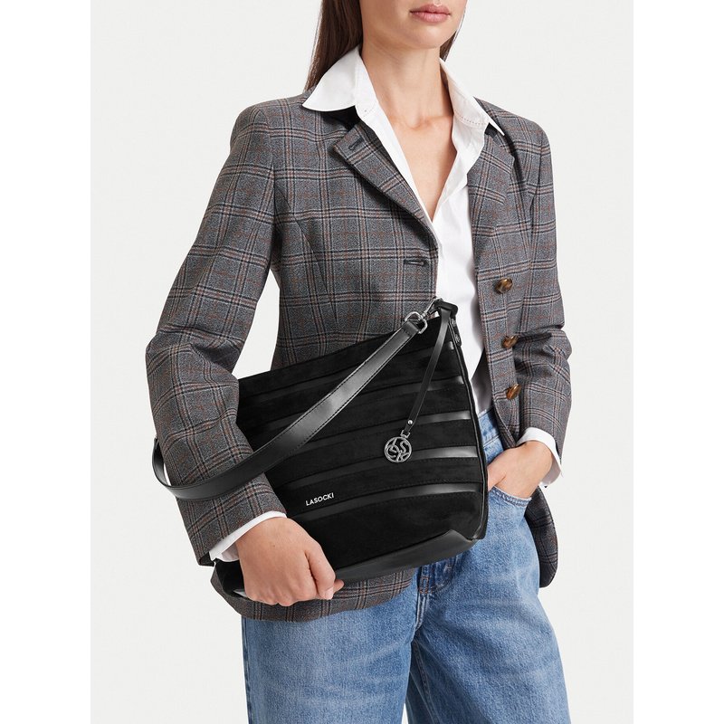 Handtasche Lasocki C-LSK-L-013-08 Schwarz