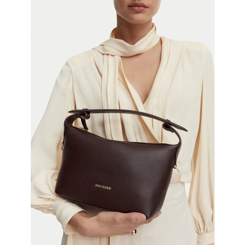 Handtasche GINO ROSSI EO-LDA9252 Dunkelbraun