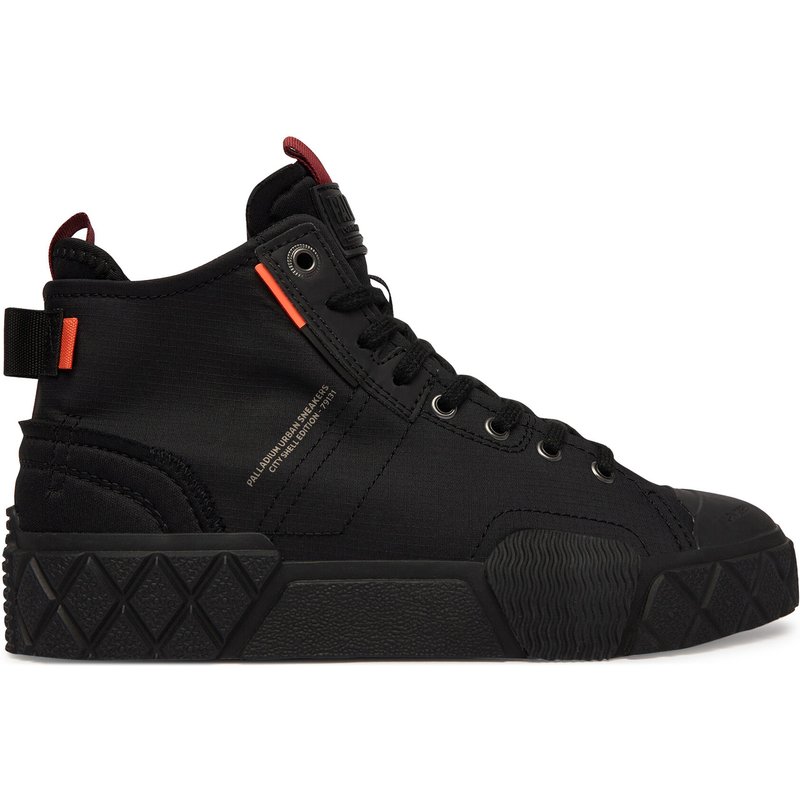 Sneakers aus Stoff Palladium Acecityshelchukka 79131-008-M Schwarz