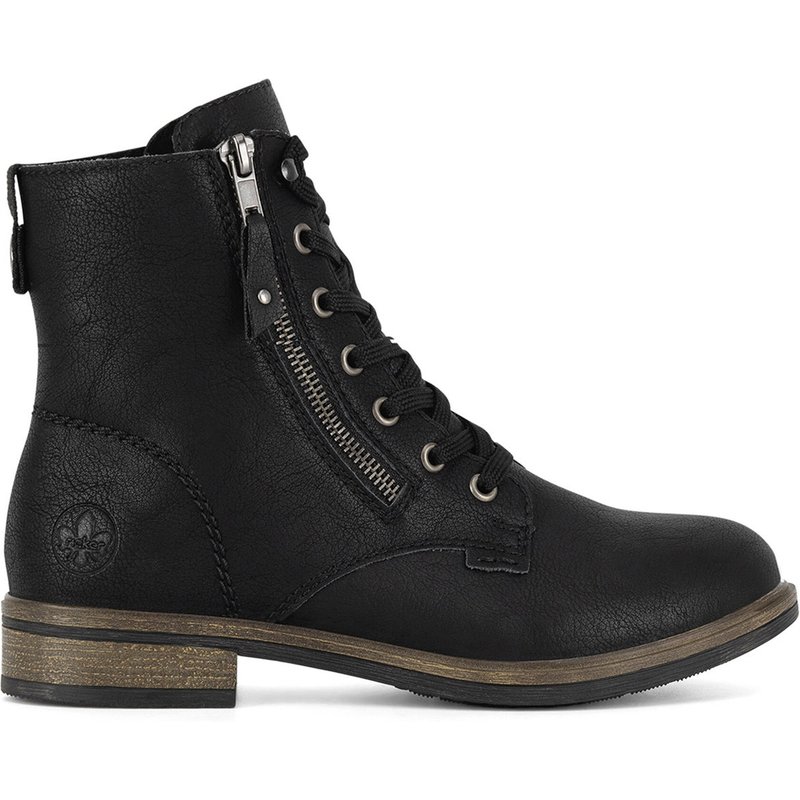 Schnürschuhe Rieker 72221-00 Schwarz