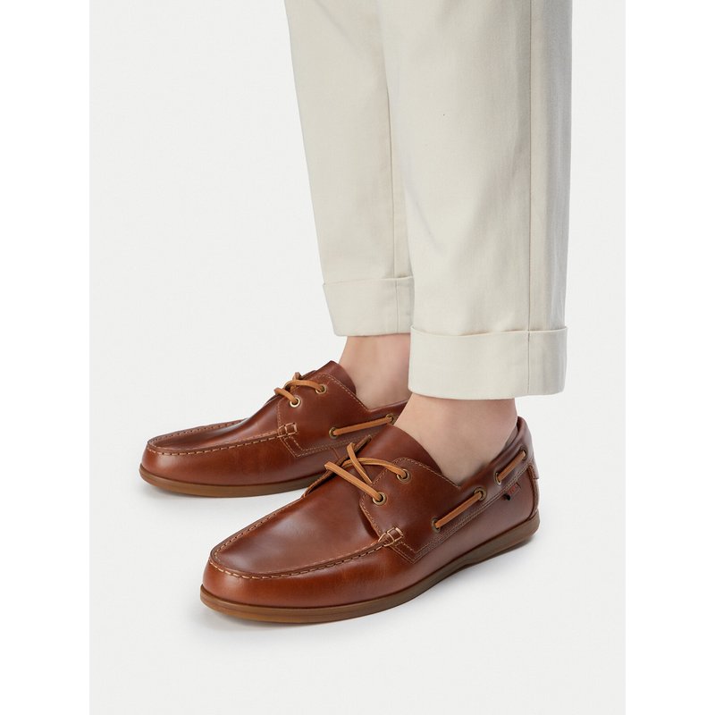 Halbschuhe Clarks Charmouth Lace 26186434 Braun