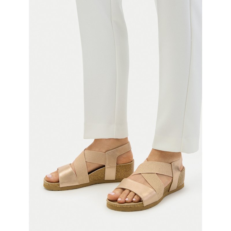Sandalen Go Soft CEO-HSCB15046-52 Goldfarben