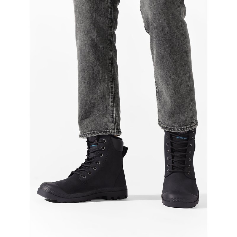 Schnürstiefeletten Palladium Pampa Sport Cuff Wps 72992-010-M Schwarz