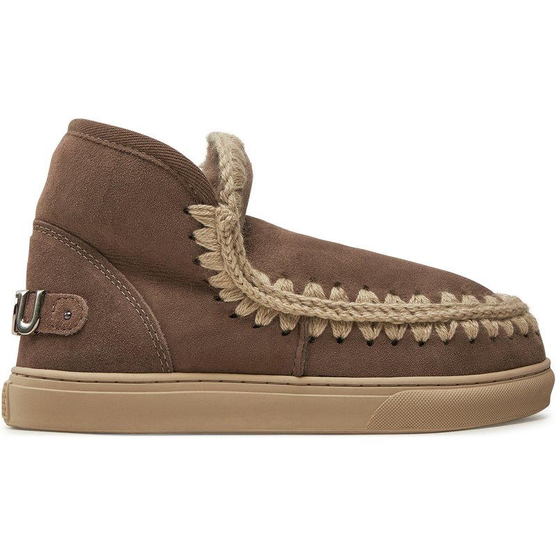 Schneeschuhe Mou Eskimo Sneaker Big Metal Logo FW111008A Braun