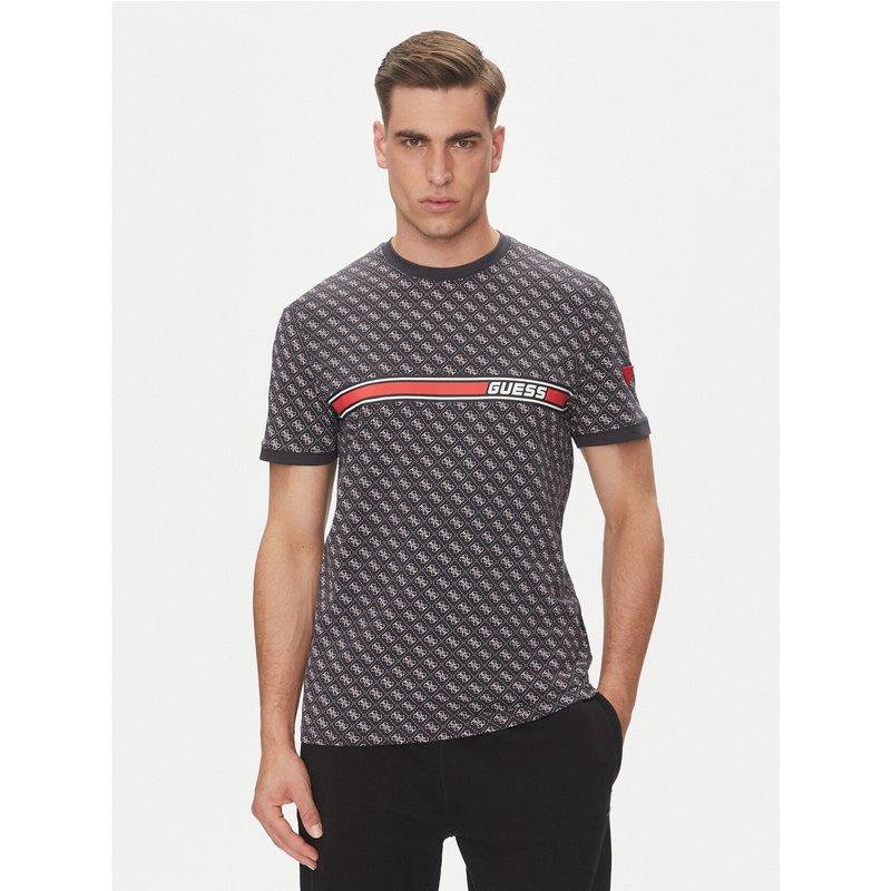 Guess T-Shirt Jamey Z2BI09 J1314 Schwarz Regular Fit
