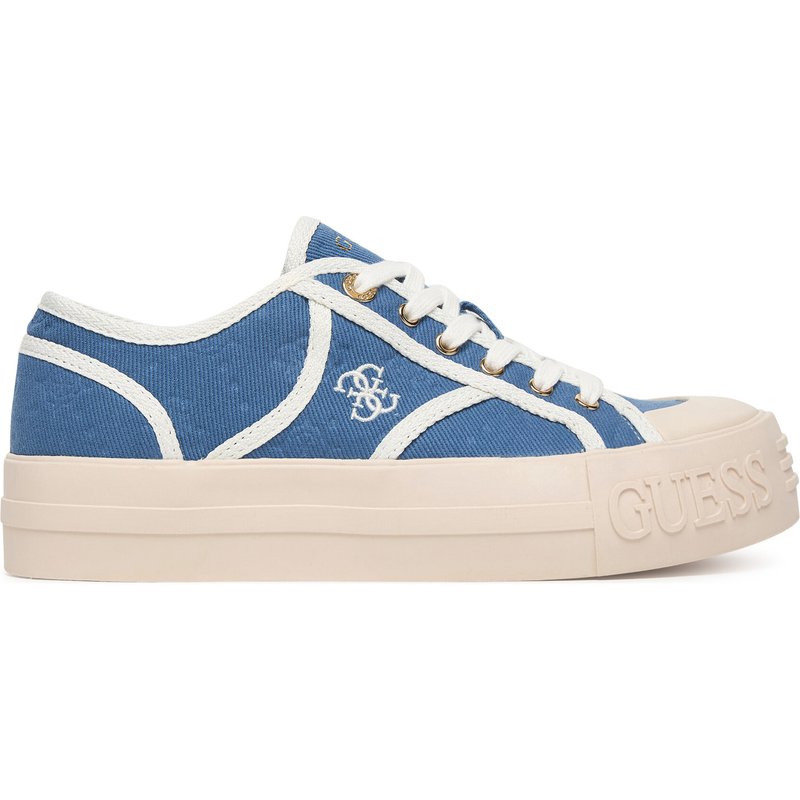 Sneakers aus Stoff Guess FLPISS FAL12 Blau