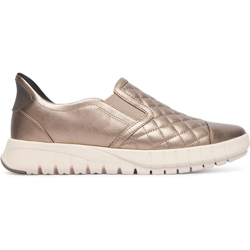 Halbschuhe Geox D Flextride Plus D667SA 000NF C5004 Goldfarben