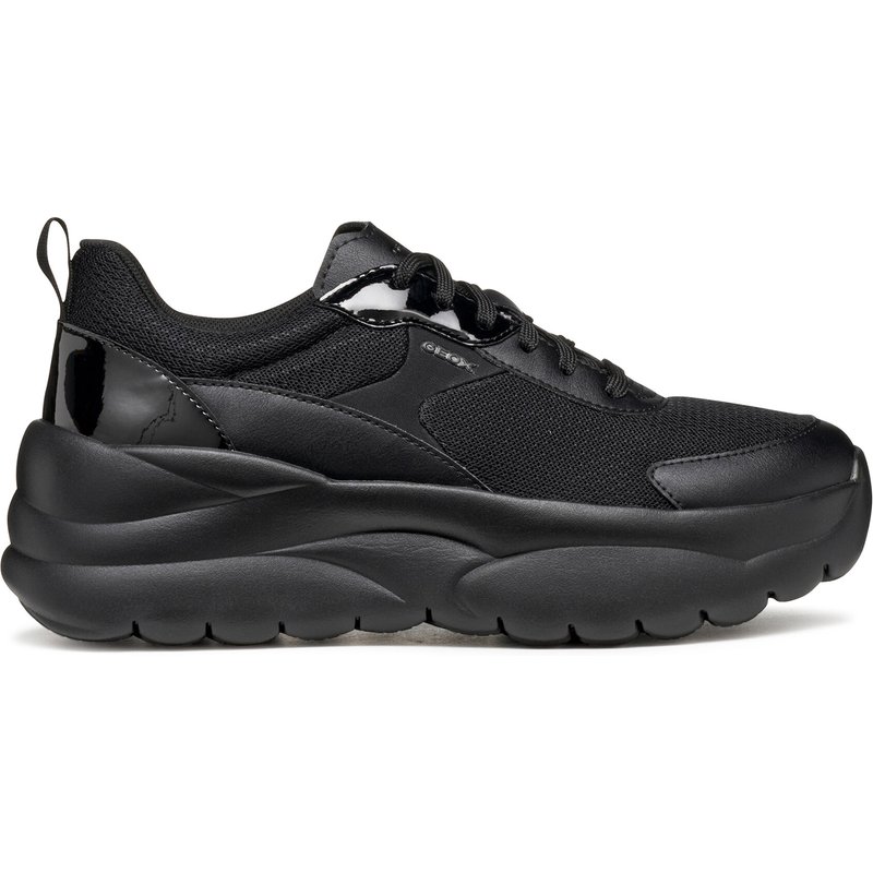 Sneakers Geox D Xtors D551FD 01454 C9997 Schwarz