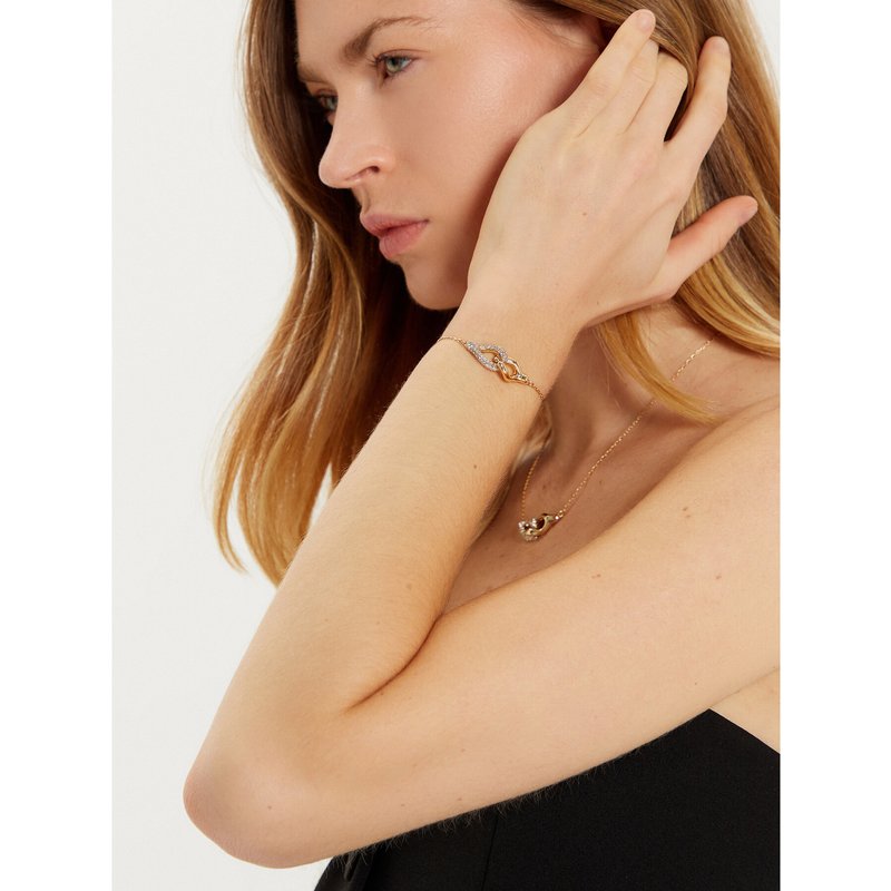 Armband Tory Burch Interlocking Wishbone Bracelet 163709 Goldfarben