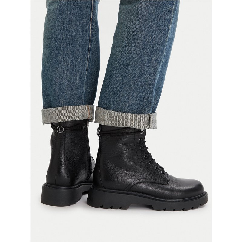 Schnürstiefeletten Tamaris 1-25219-45 Schwarz