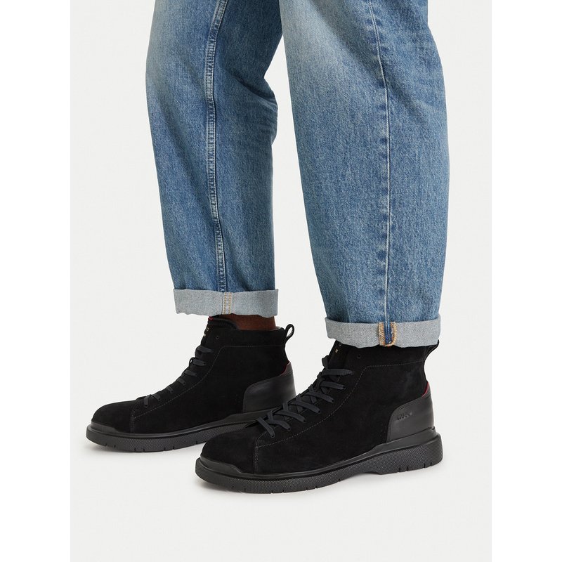 Schnürschuhe HUGO Nash 50568818 Schwarz