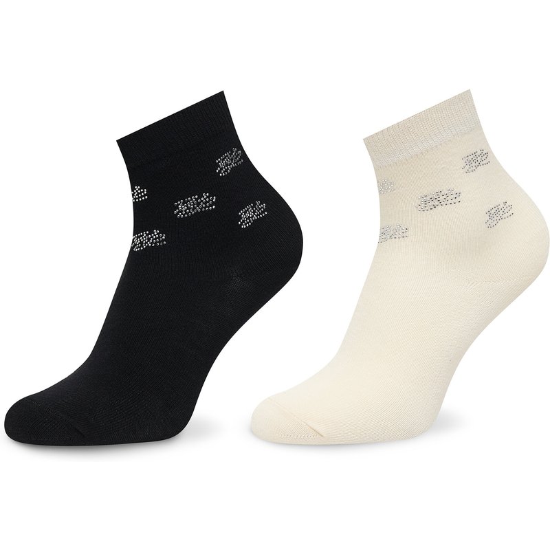 Lange Socken KARL LAGERFELD A2W47008 Schwarz