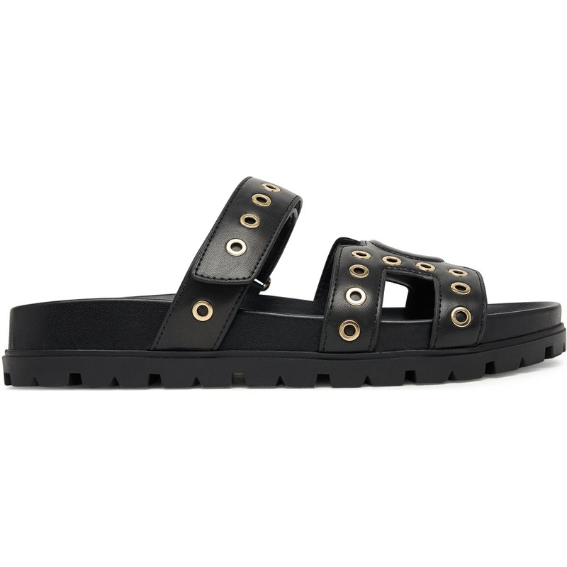 Pantoletten Guess FLPFAS ELE03 Schwarz
