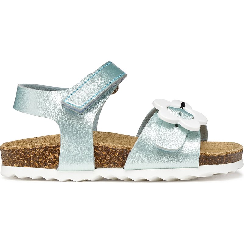 Sandalen Geox B Sandal Chalki Girl B552RD 000NF C4070 S Himmelblau