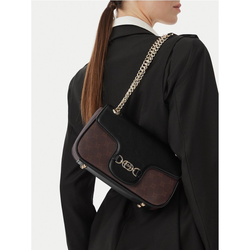 Handtasche Nine West CEO-GOLDEN THREAD-LDA9338 Schwarz