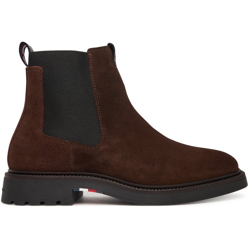 Klassische Stiefeletten Tommy Hilfiger Comfort Lwt FM0FM05592 Braun