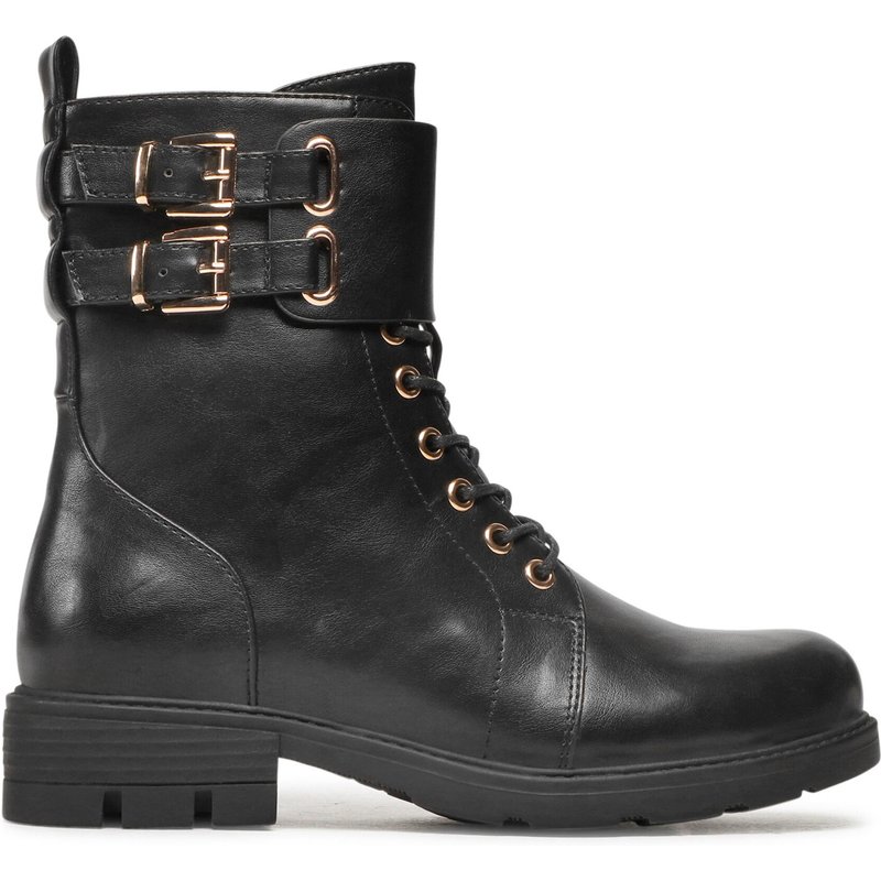 Schnürschuhe DeeZee WS2167-06 Schwarz