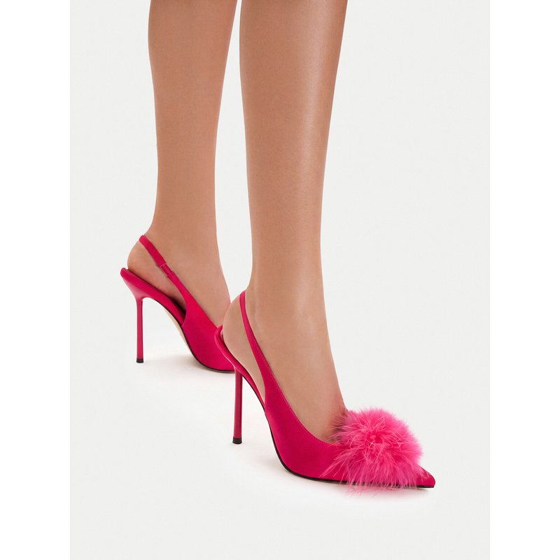 High Heels Eva Minge EO-LAYLA-LT1677-35 Dunkelrosa