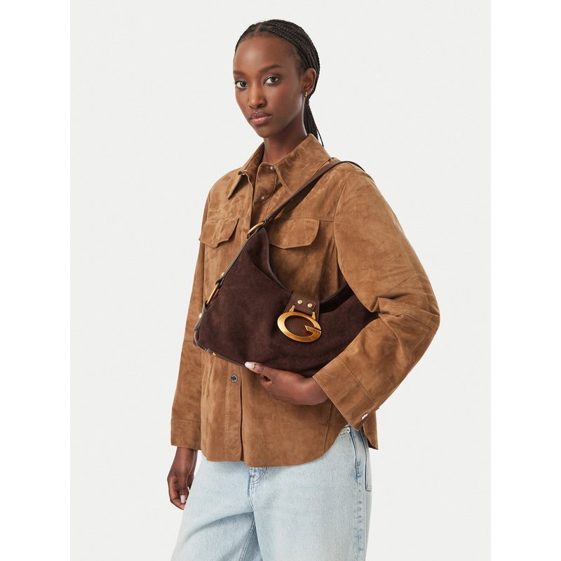 Handtasche Guess HWSG9 308180 Dunkelbraun