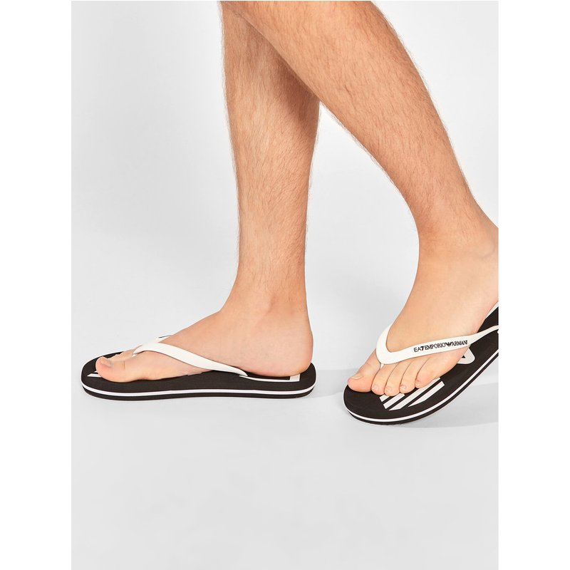 Zehentrenner EA7 Emporio Armani XCQ004 XK196 A120 Weiß