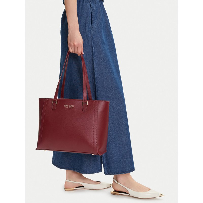 Handtasche Nine West CEO-Midtown Maven-LX9844 Dunkelrot