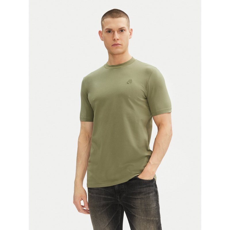 KARL LAGERFELD T-Shirt 755750 552221 Grün Regular Fit