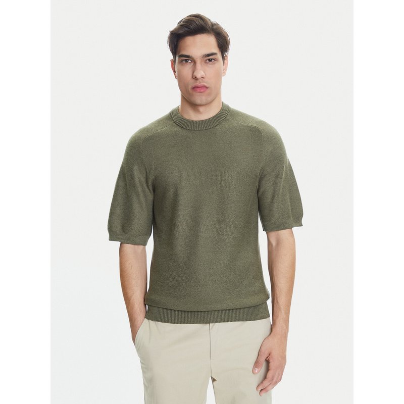 BOSS T-Shirt Kencel 50545678 Grün Regular Fit