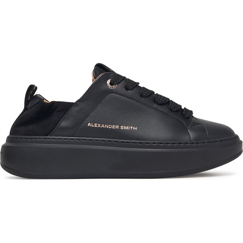 Sneakers Alexander Smith Wembley Rouched ASBEWAW-0183 Schwarz