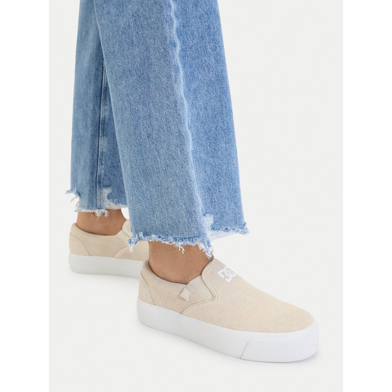 Sneakers aus Stoff DC Shoes CEO-LEA-ZL-0010 Beige