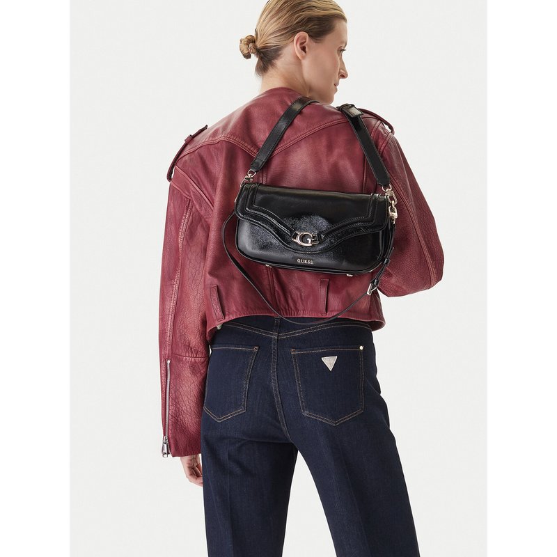 Handtasche Guess HWTG79 93200 Schwarz