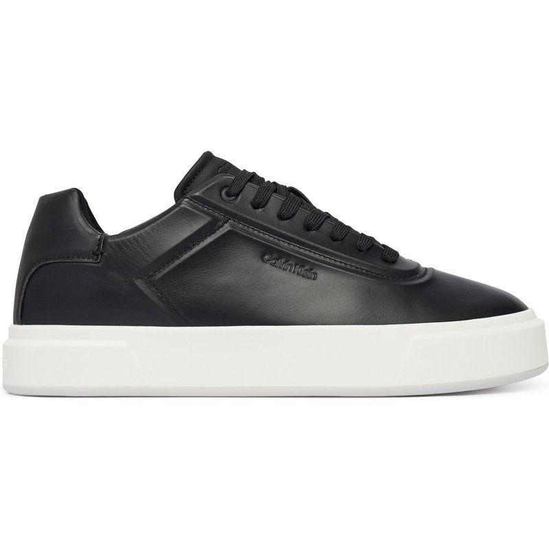 Sneakers Calvin Klein Basket Cupsole Oxf Lup Hf Lth YM0YM01452 Schwarz