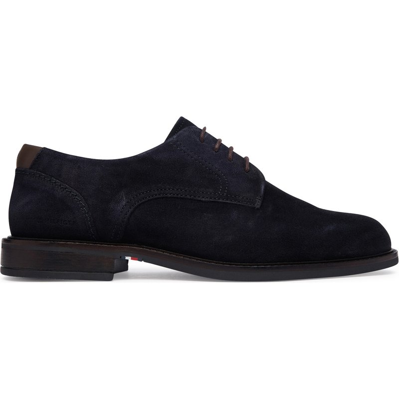 Halbschuhe Tommy Hilfiger Corporate Dressy FM0FM05969 Dunkelblau