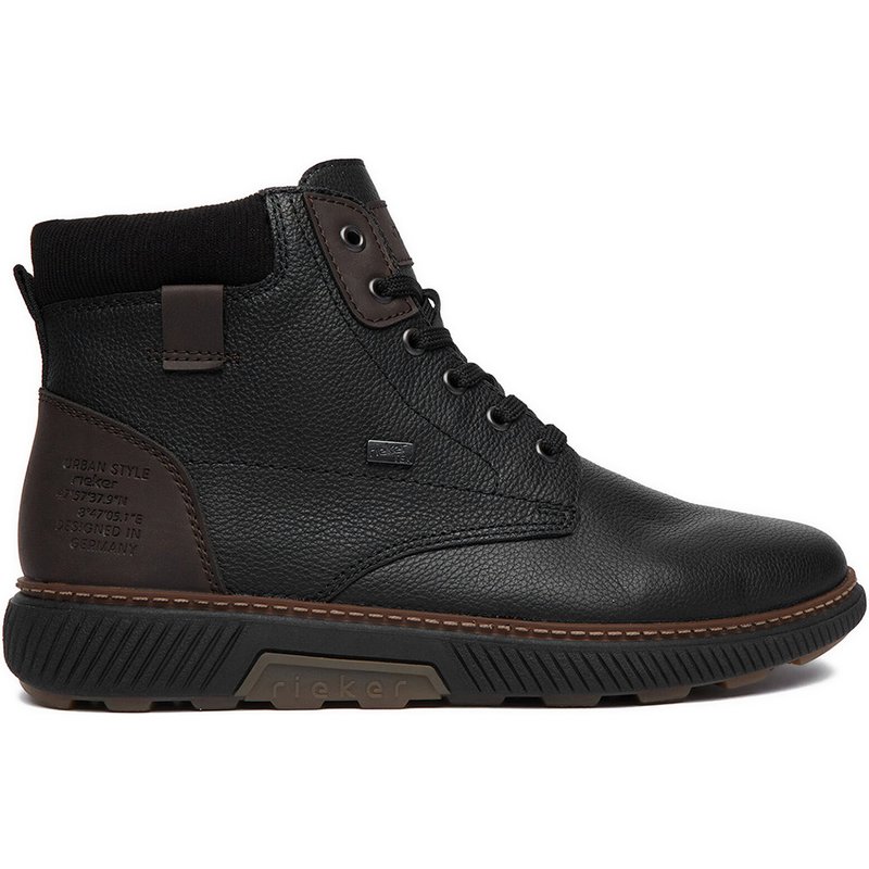 Schnürschuhe Rieker CEO-B3343-00 Schwarz