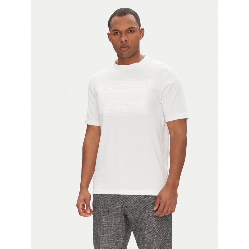 BOSS T-Shirt 50538112 Weiß Regular Fit