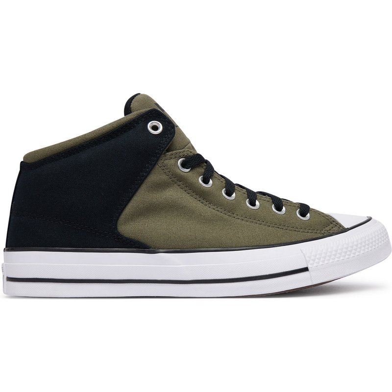 Sneakers aus Stoff Converse Chuck Taylor All Star High Street A20543C Dunkelgrün