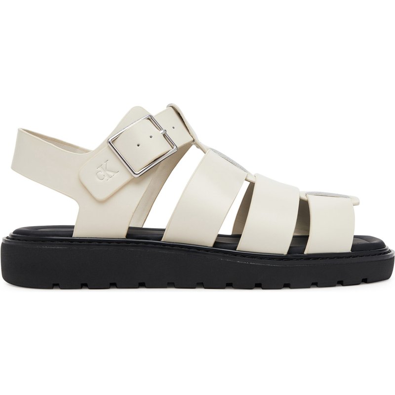 Sandalen Calvin Klein Jeans Sq Molded Sdl Fisherman Mg Wn YW0YW01700 Écru