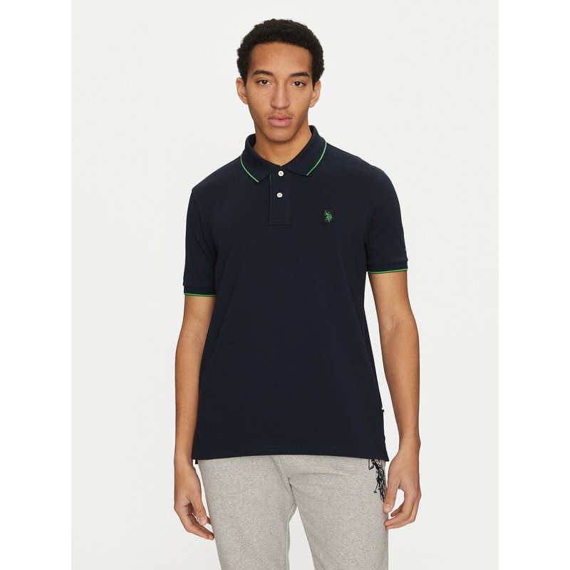 U.S. Polo Assn. Poloshirt MUP3508 Dunkelblau Regular Fit