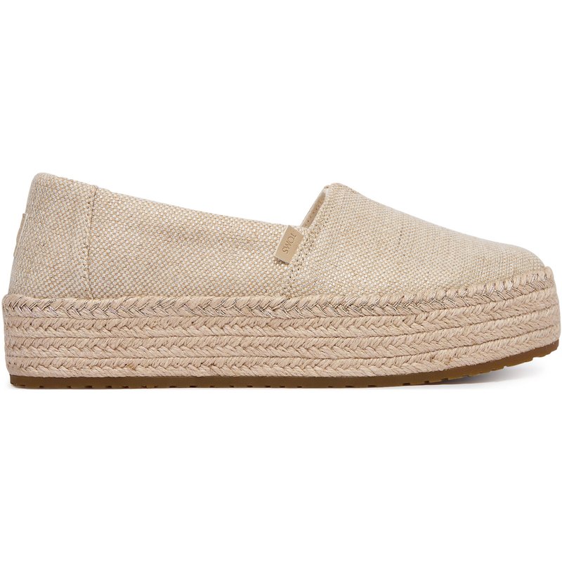 Espadrilles Toms Valencia 10023059 Beige