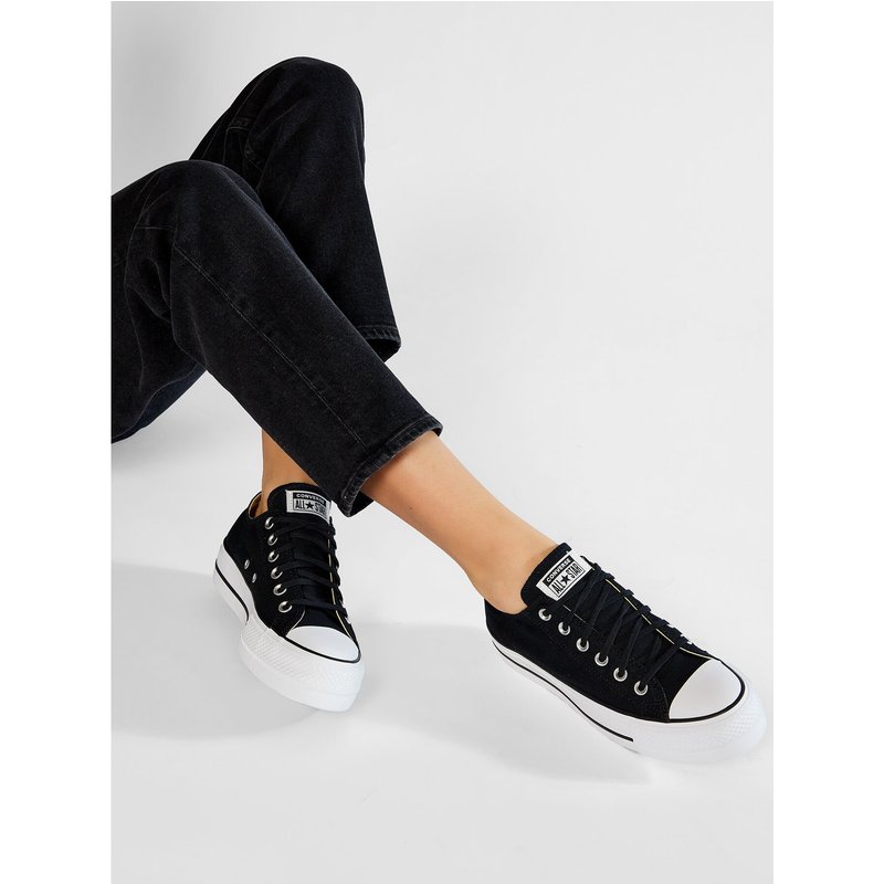 Sneakers aus Stoff Converse Chuck Taylor All Star Lift Ox 560250C Schwarz