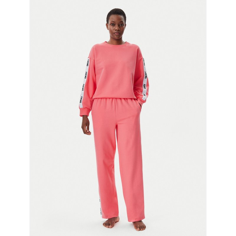 DKNY Pyjama YI80040 Rosa Relaxed Fit