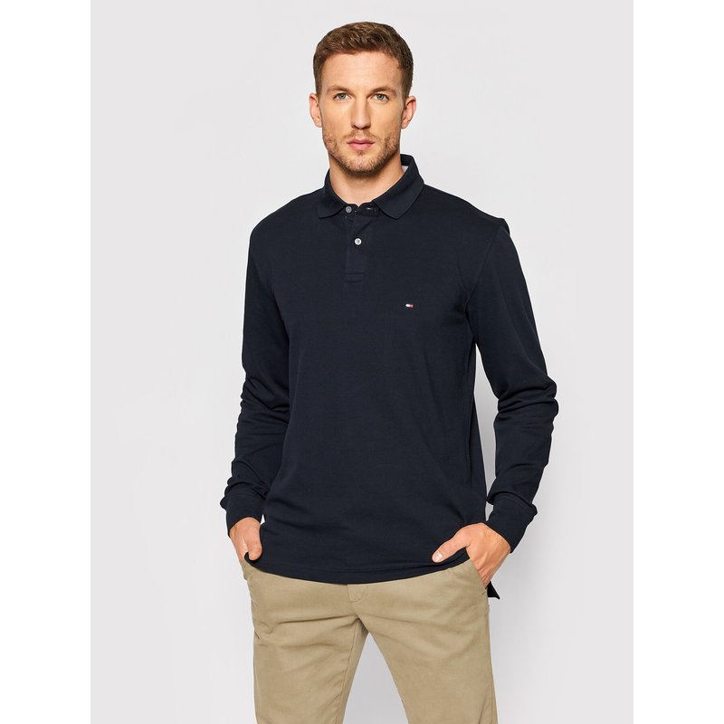 Tommy Hilfiger Poloshirt 1985 MW0MW20183 Dunkelblau Regular Fit