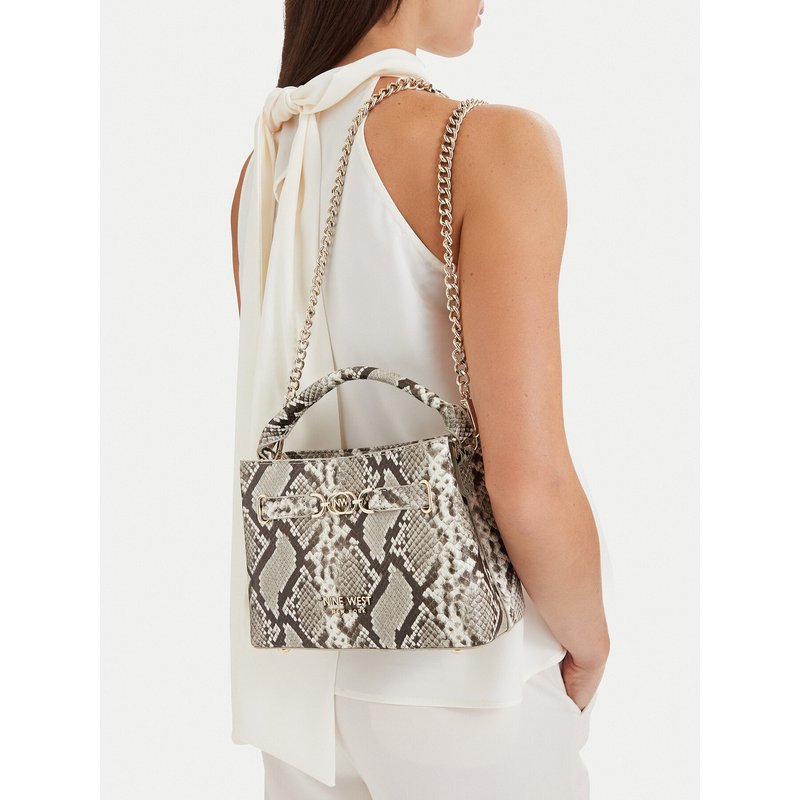 Handtasche Nine West EO-CITY GRACE-LDA9420 SNAKE Grau