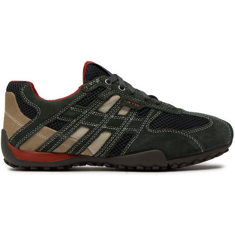 Halbschuhe Geox U Snake K U4207K 02214 C1300 Grün