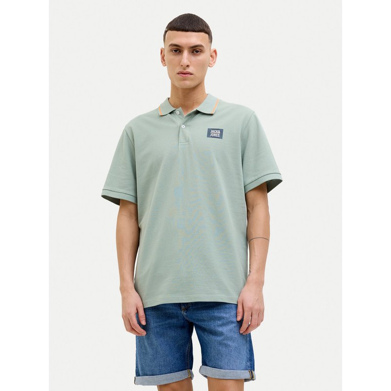 Jack & Jones Poloshirt Hudson 12269238 Grün Regular Fit