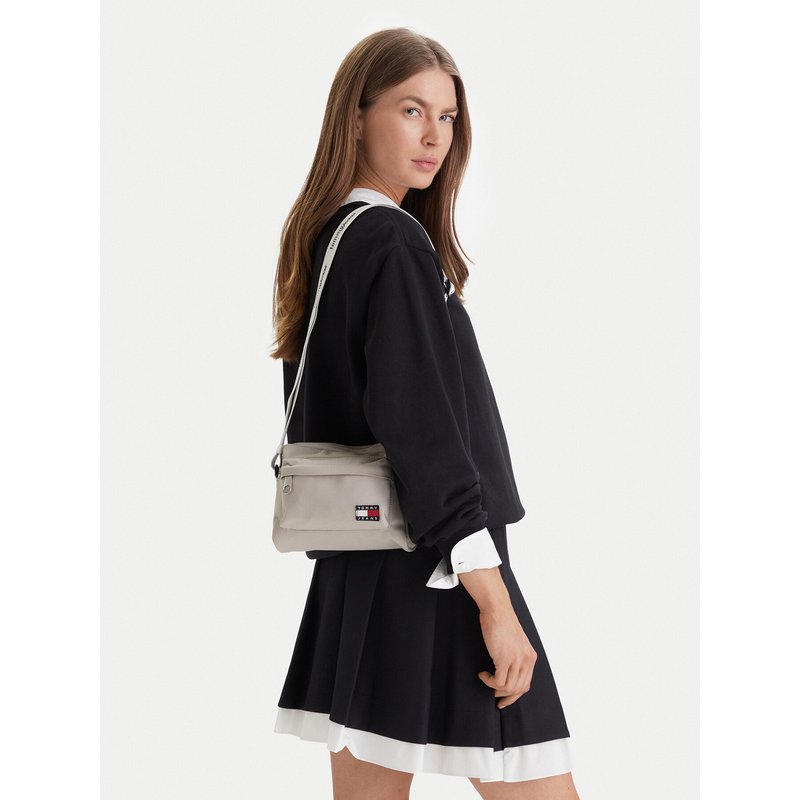 Handtasche Tommy Jeans Tjw Ess Daily Crossover AW0AW18462 Beige
