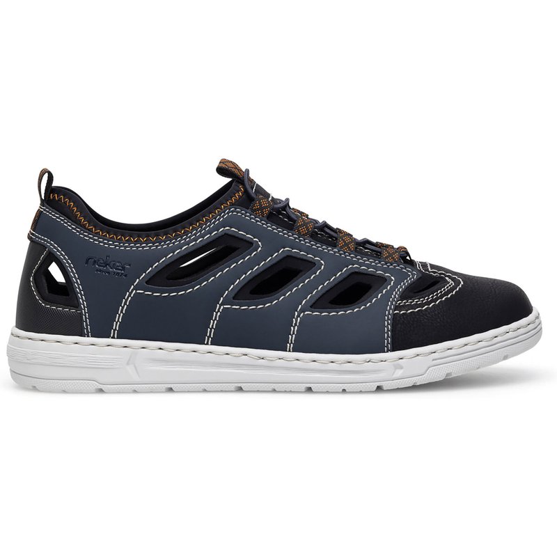 Halbschuhe Rieker 08665-14 Blau